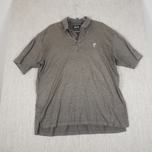 Ashworth Other - Ashworth Polo Shirt Mens Large Brown Double Mercerized Cotton Golf Casual